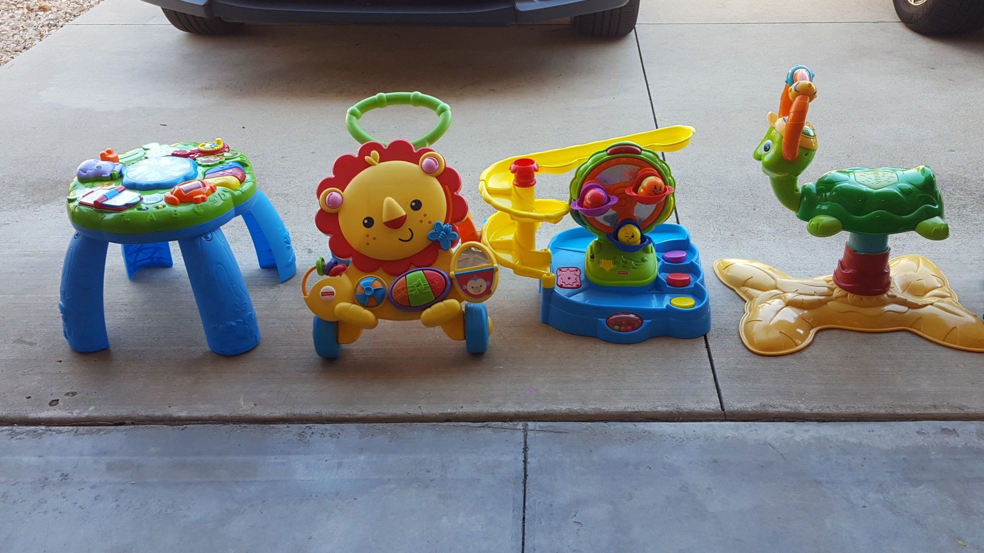 Toys, tech, Fisher price and leap frog