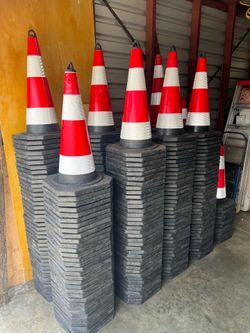SAFETY CONES  28” inches Tall