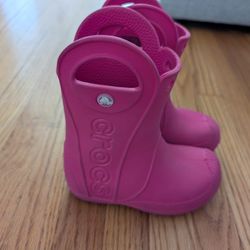 Croc Rain Boots Kids 10