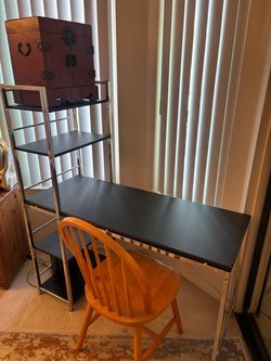 Office desk and chair