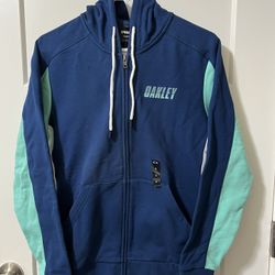 Oakley Mens TN racing full zip jacket size S
