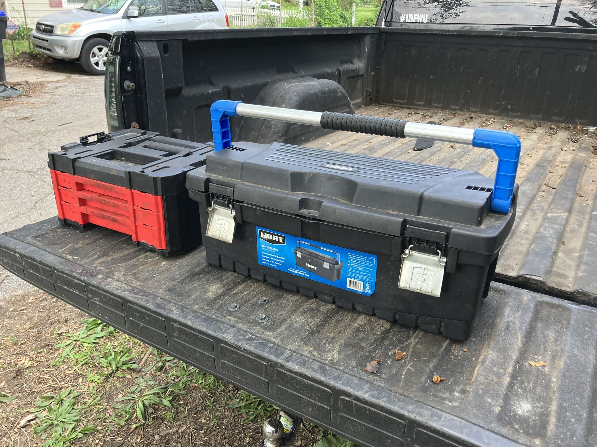 2 Toolboxes With Some Tools 