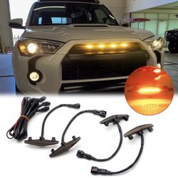 Grill Raptor Lights Led Fit Toyota 4Runner 2014 To 2022 TRD Style Only 