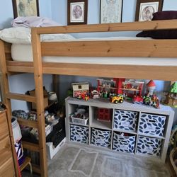 Wood Loft Bed