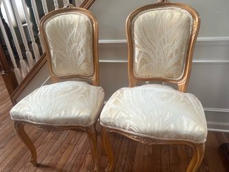 Two accent chairs