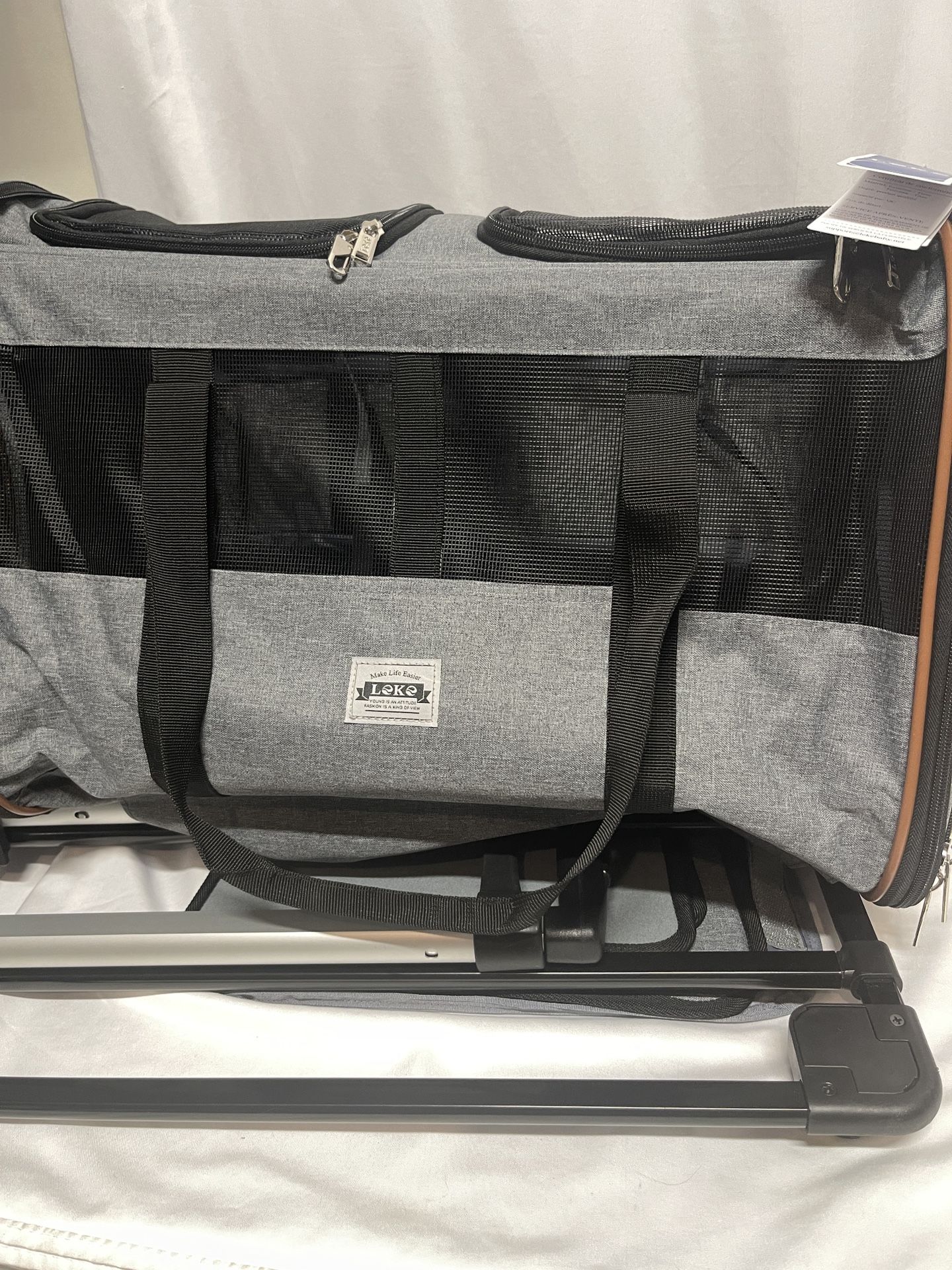 Duffle bag Rolling New Leke Grey Bag