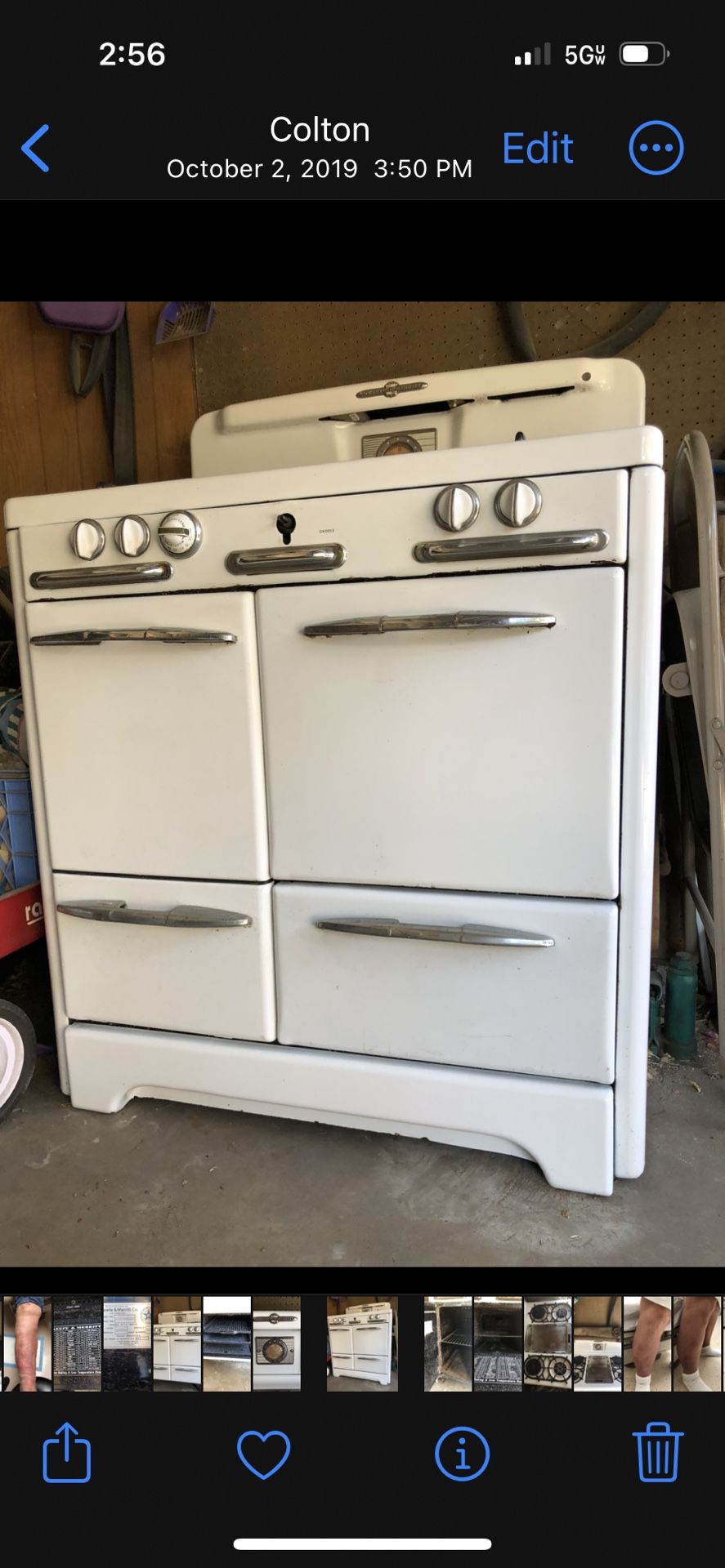 Antique O’keefe & Merritt Stove