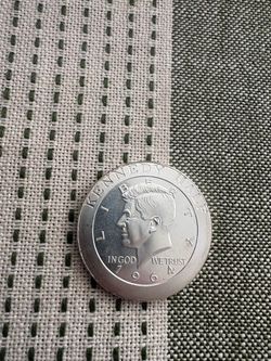 1oz Kennedy commemorative silver