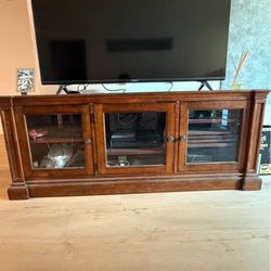 Vintage Wood TV Stand