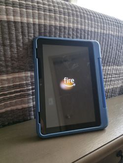 Amazon Fire HD 8 Kids Pro tablet, 8" HD, ages 6–12, 32 GB, (2021 release), Sky Blue