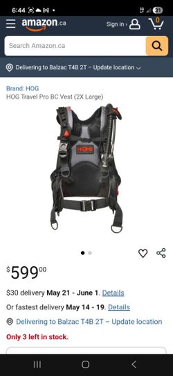 BRAND NEW NEVER USED HOG TRAVEL PRO BCD!!