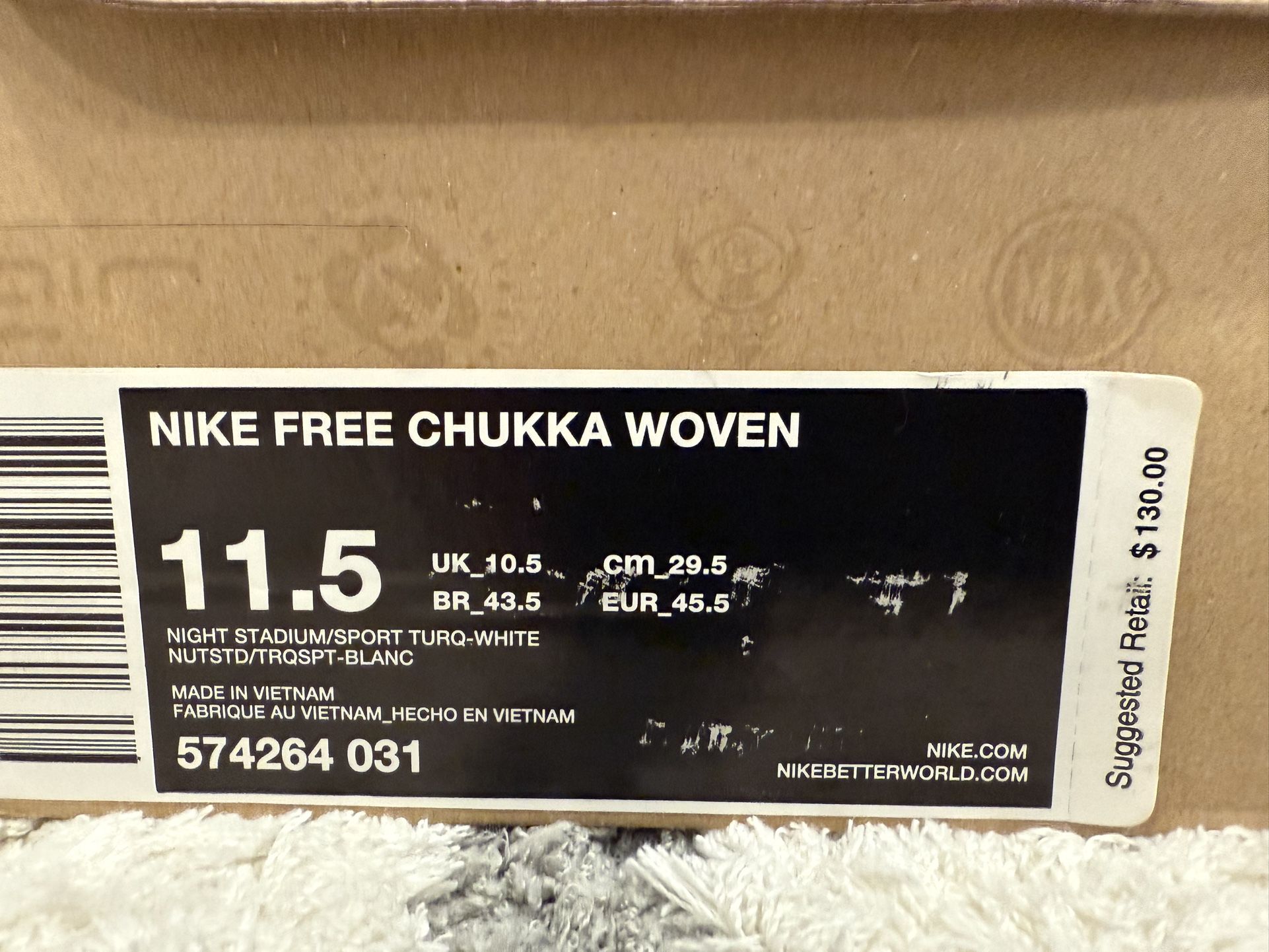 Nike Free Chukka Woven