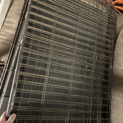 2 Regular Size Dog Cages 