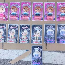 Disney Popsies - 18 Total, $3 each, NEW IN PKGS, Beauty & the Beast & Villians, DUPLICATES

TAKE ALL 18 FOR $50