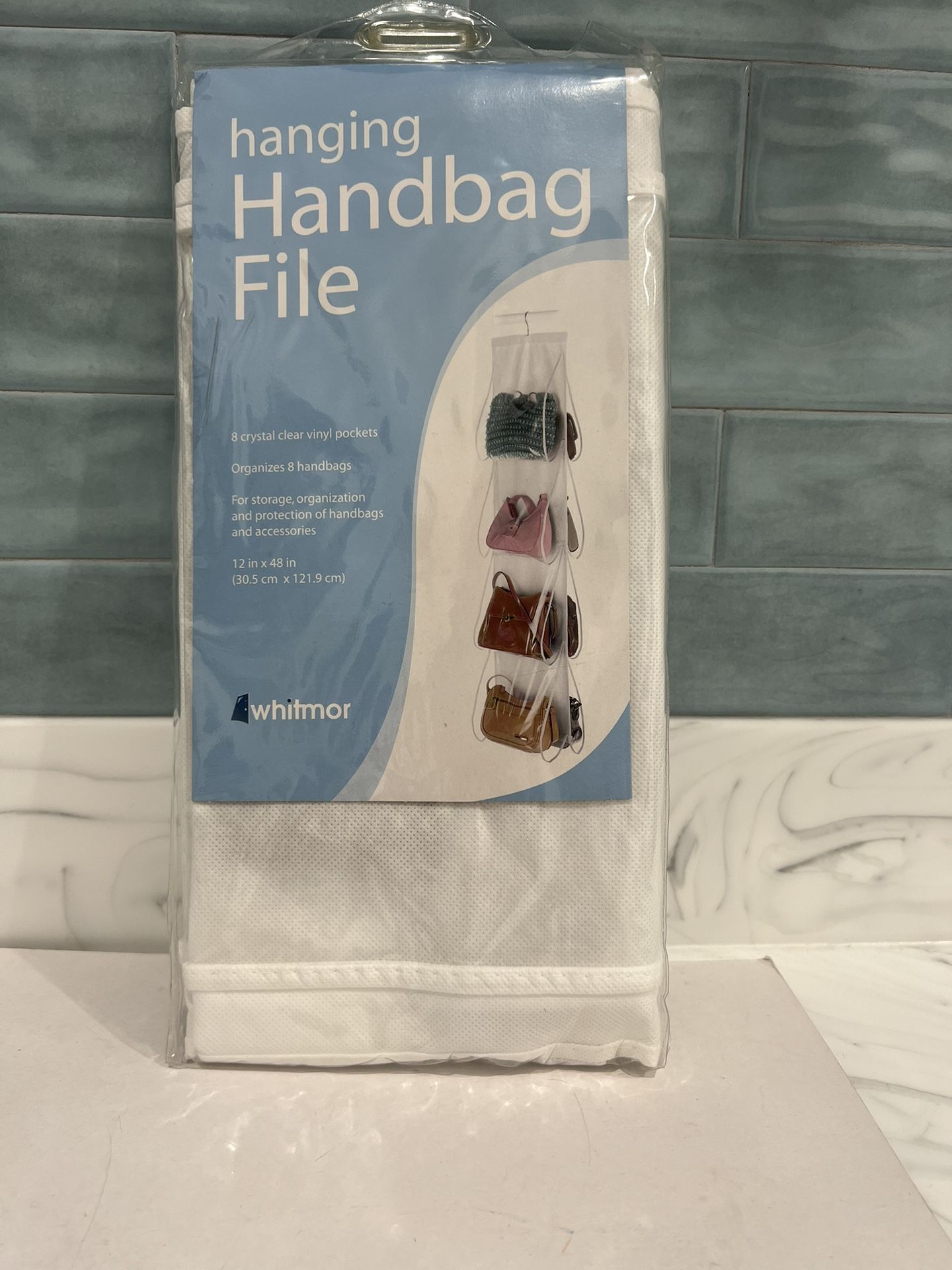 New Whitmor Hanging Handbag File