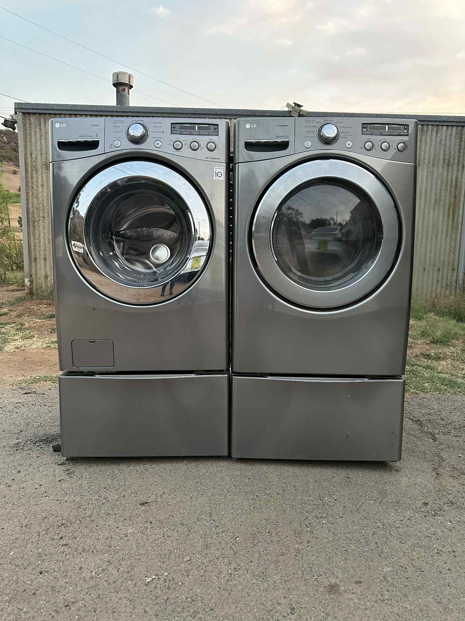 LG Washer And Electric Dryer