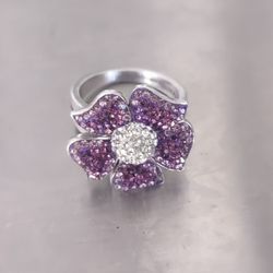  Women Silver Ring  9.25