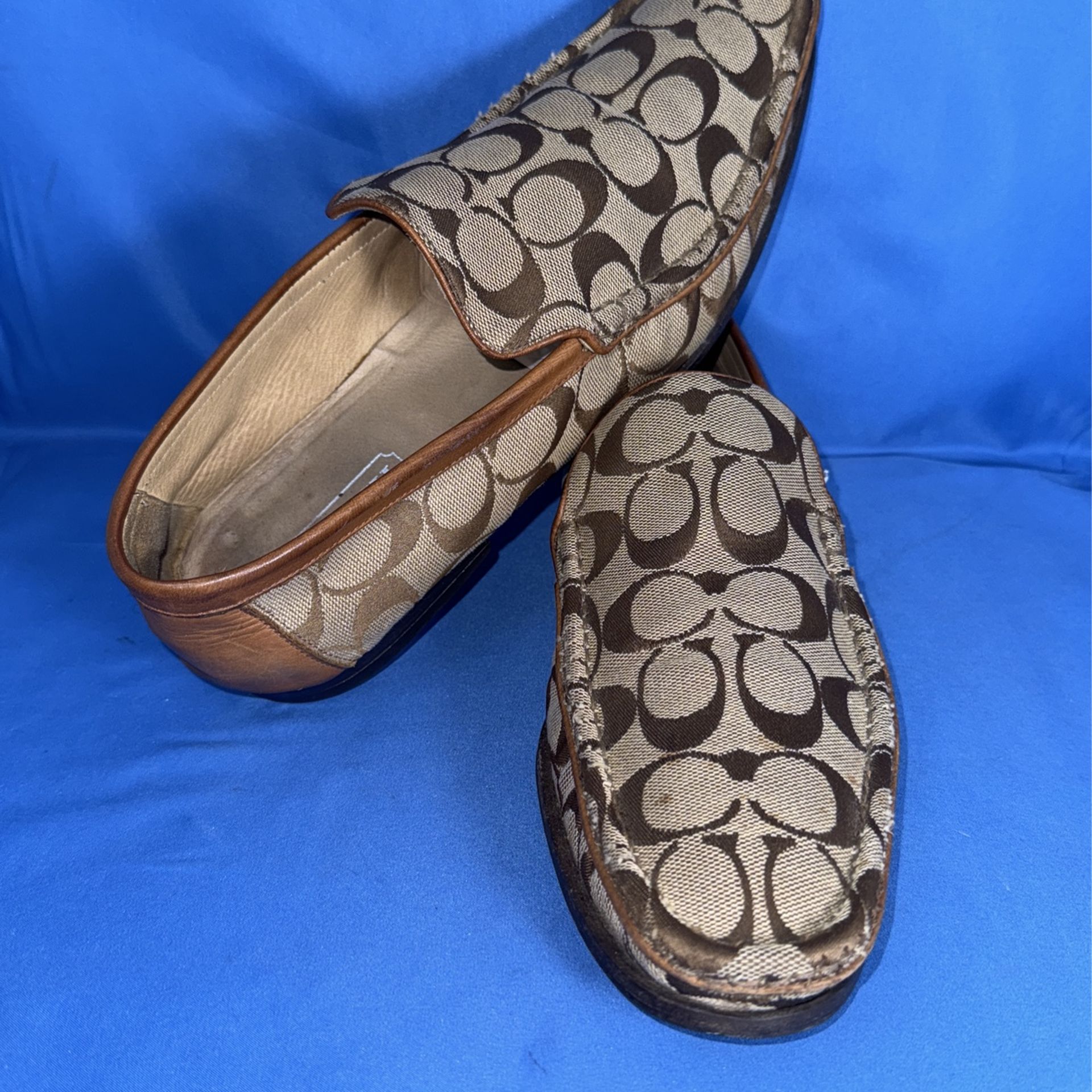 Size 9.5 Men’s Signature Cs Coach Slip On Loafers