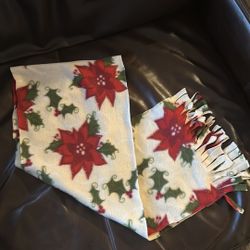Christmas Poinsettia Scarf