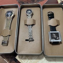 Three Elvis Presley Watches