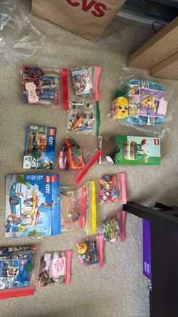 Bunch of kiddie Lego