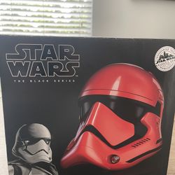 Star Wars Helmet Red Black Series (used)