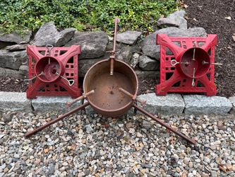 Antique Cast Iron Christmas Tree Stands