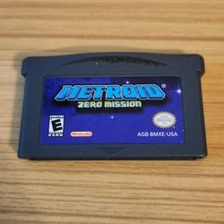 Metroid Zero Mission Gameboy Advance 