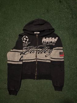 Vale Forever Black “Cursive” Hoodie Size S