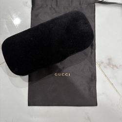 Black Gucci Glasses Case