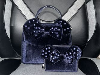Disney Minnie Mouse Velvet Ears Bundle
