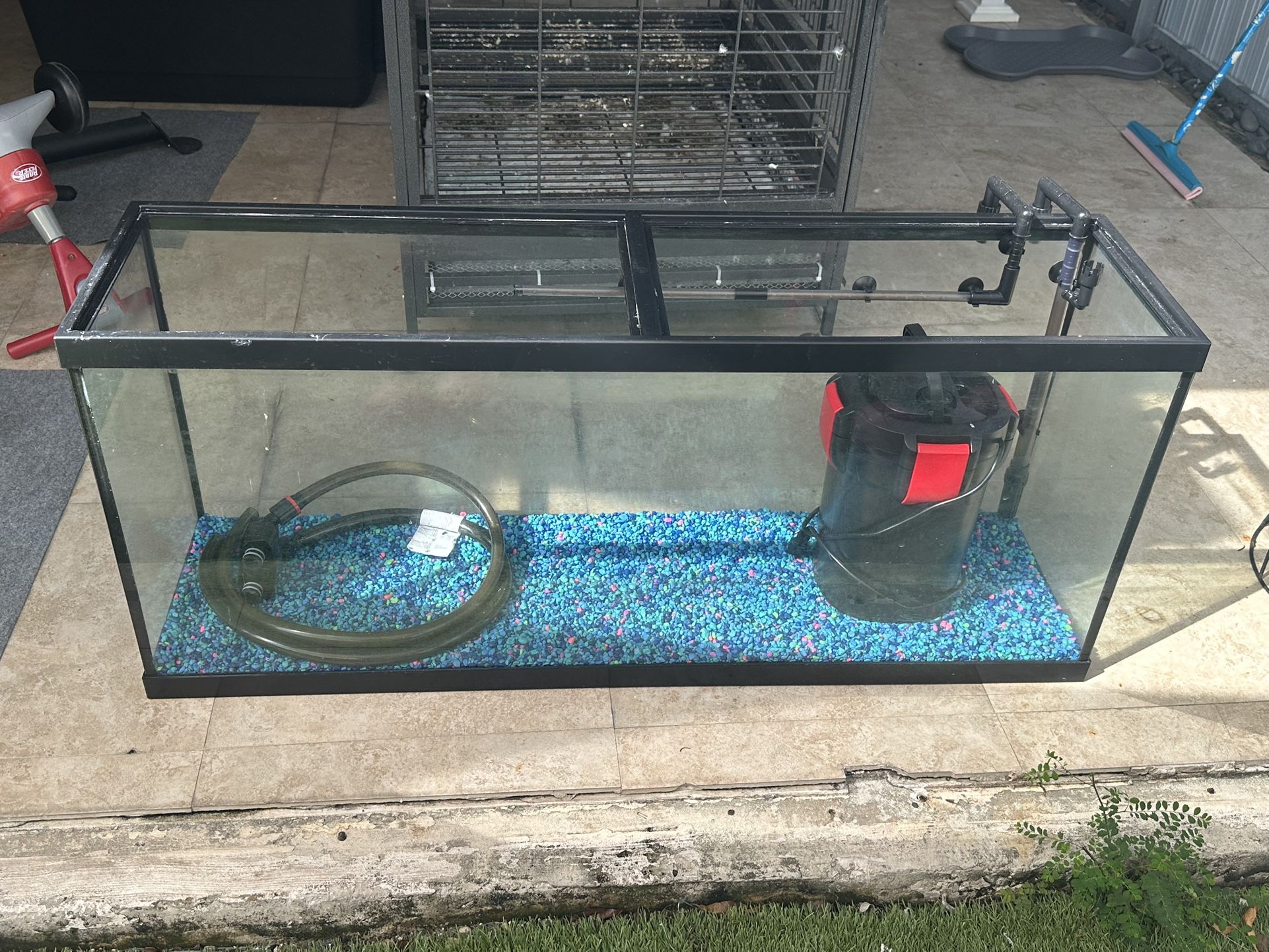 55”gallons Fish Tank And Filter