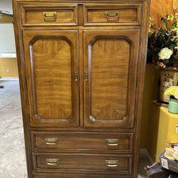 Solid Wood Chest/Armoire