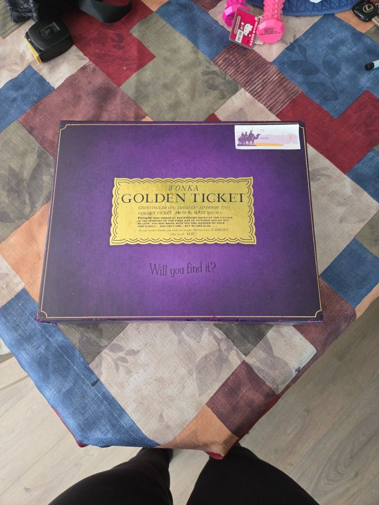 BRAND NEW BUFFALO GAMES WILLY WONKA'S THE GOLDEN TICKET GAME SEE DESCRIPTION