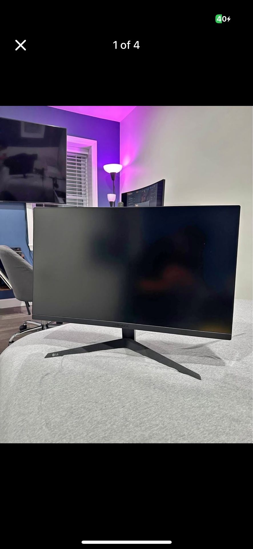 27" LG UltraGear FHD 1ms 144HZ Monitor