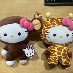 Hello Kitty Plushes 