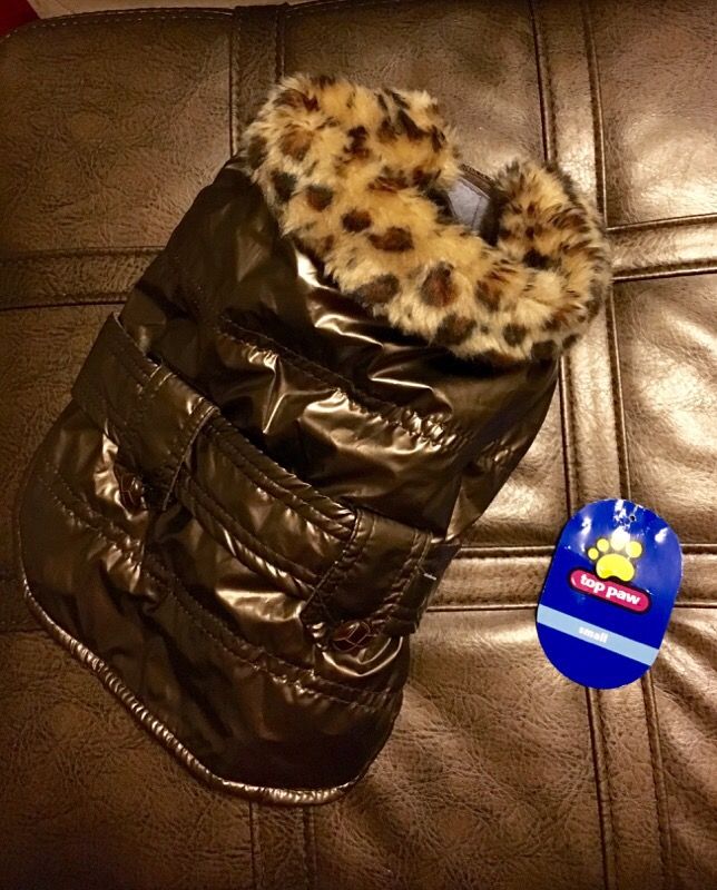 Brand new dog coat! Absolutely adorable!!