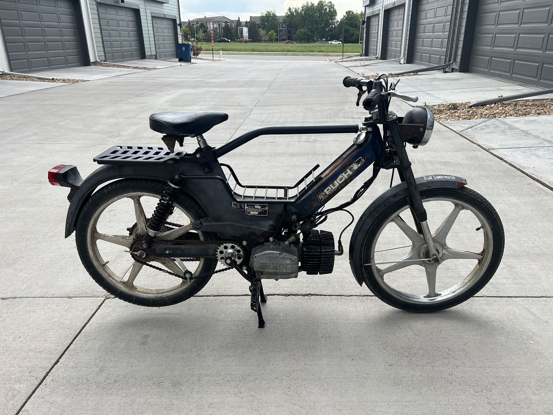 1978 Puch Maxi ZA50 2-Speed Moped
