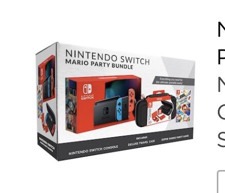Nintendo switch bundle new