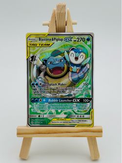 Blastoise and Piplup GX TAG Team