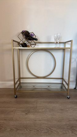 Bar Cart  Wine Server  cart