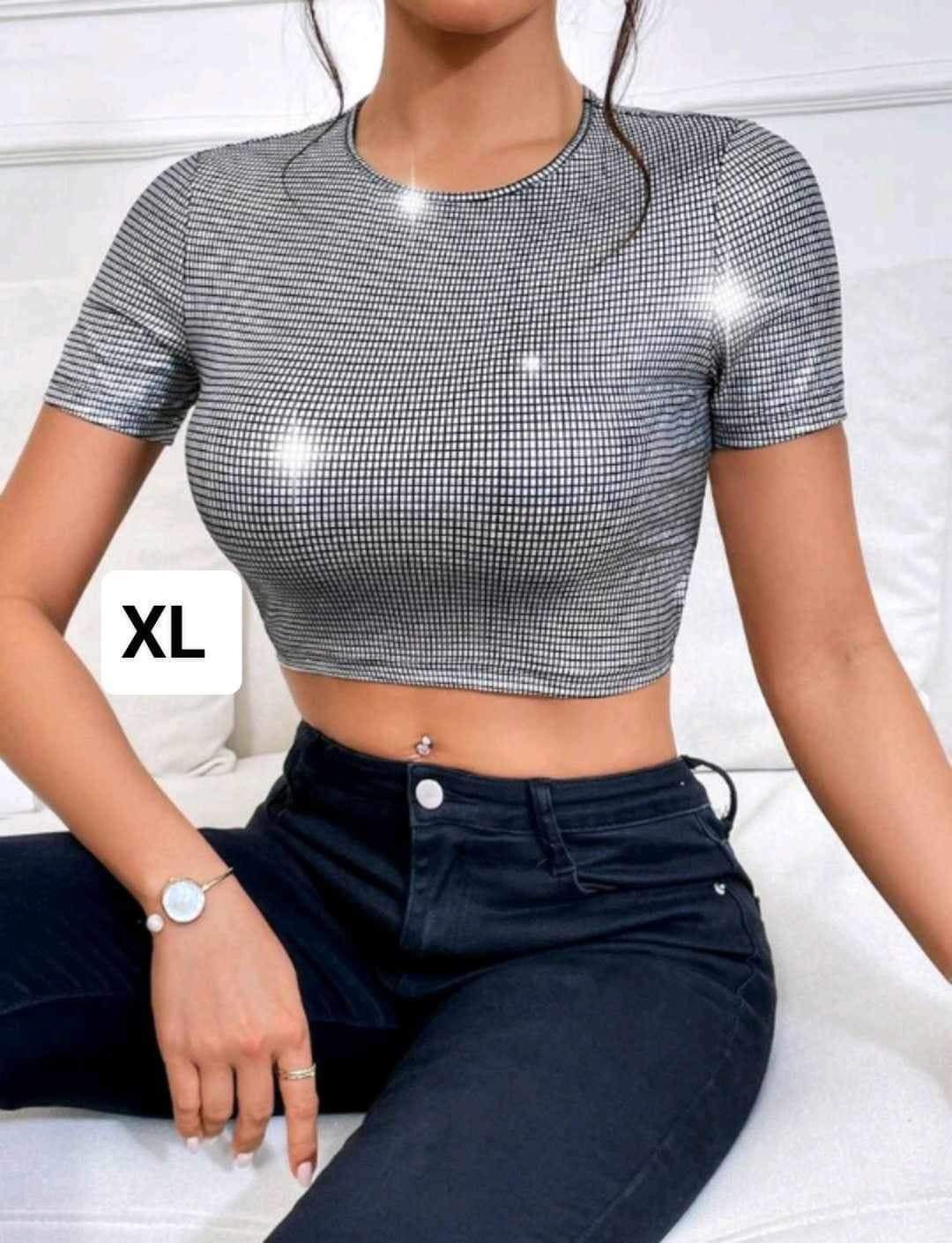 New Women’s Crop Top Size XL