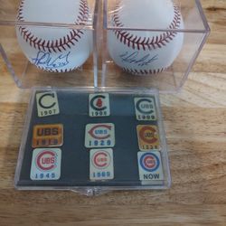 Chicago Cubs Baseball Pins