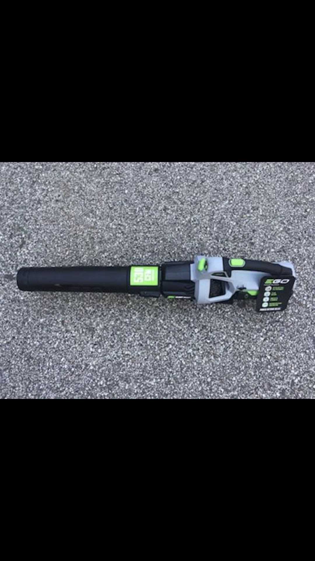 Ego 110 MPH 530 CFM Variable-Speed Turbo 56-Volt Lithium-ion Cordless Electric Blower w/ 2.5Ah Battery and Charger Included