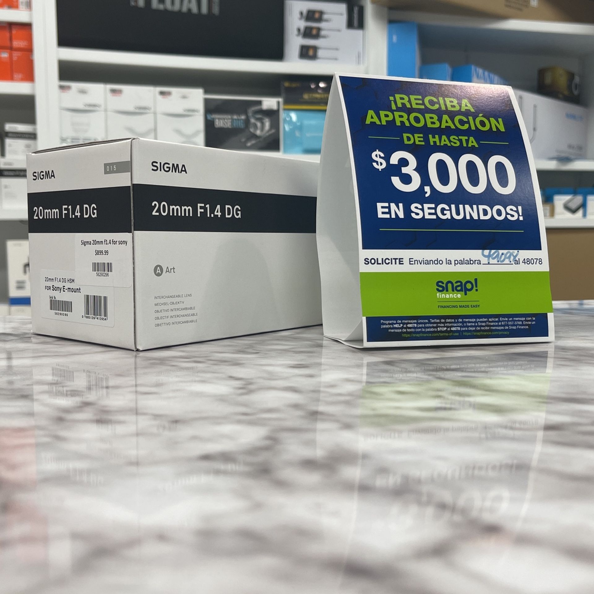 Sigma 20mm F1.4 For Sony