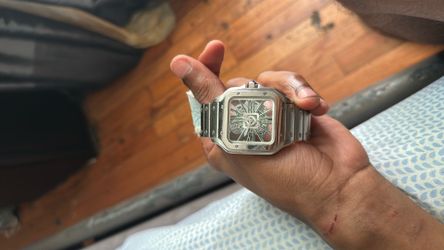 Green Cartier skeleton