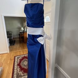 DaVinci Size12 Royal Blue Prom, Wedding or Special Occasion Gown