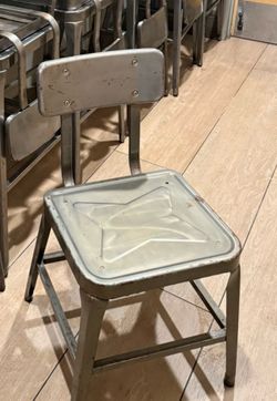 Heavy Duty Restaurant Dining Chairs Metal Industrial Rustic Urban