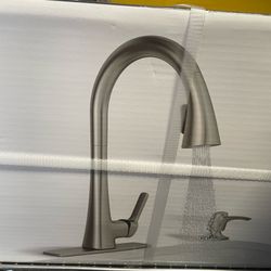 KITCHEN FAUCET - KOHLER R22867-SD-VS Maxton Pull-Down Kitchen Faucet with Soap Dispenser/Lotion Dispenser