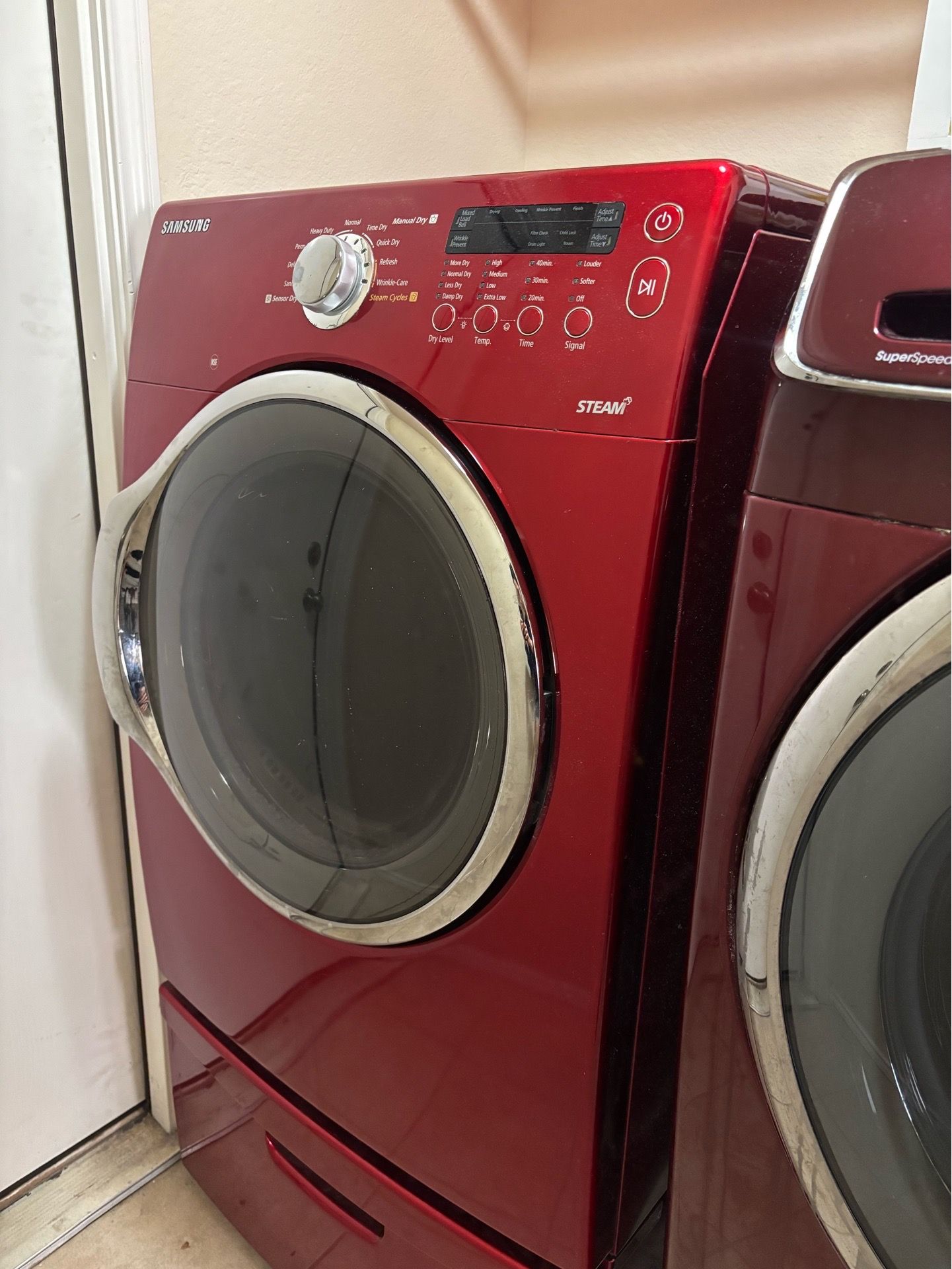 Samsung washer and dryer